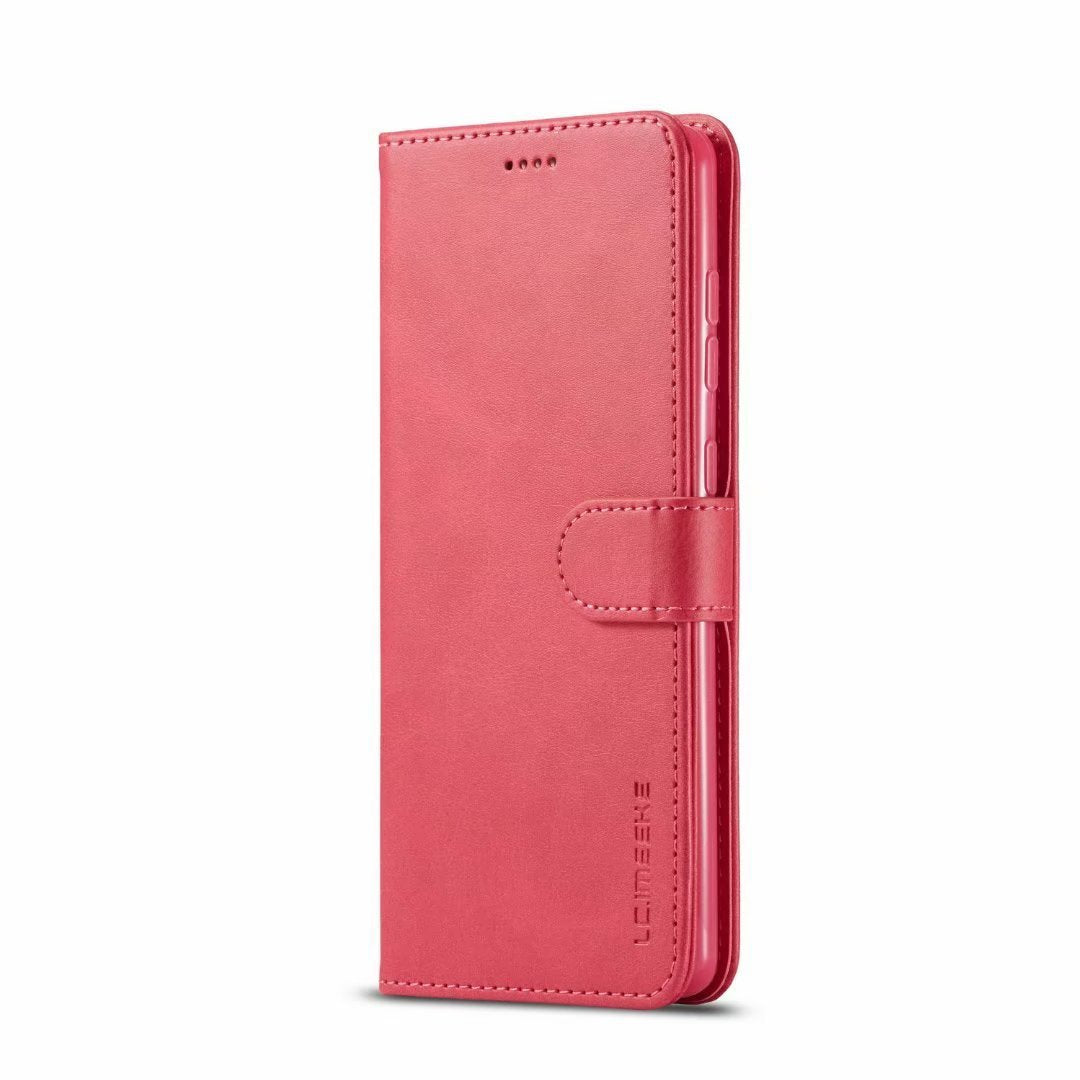 Leather Magnetic Calf Pattern Leather Case - Leather Magnetic Calf Pattern Phone Case for All Models