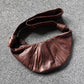 Leather Niche Daily Sheepskin Dumpling Bag in Multiple Colors - sheepskin dumpling bag fashion leather niche daily