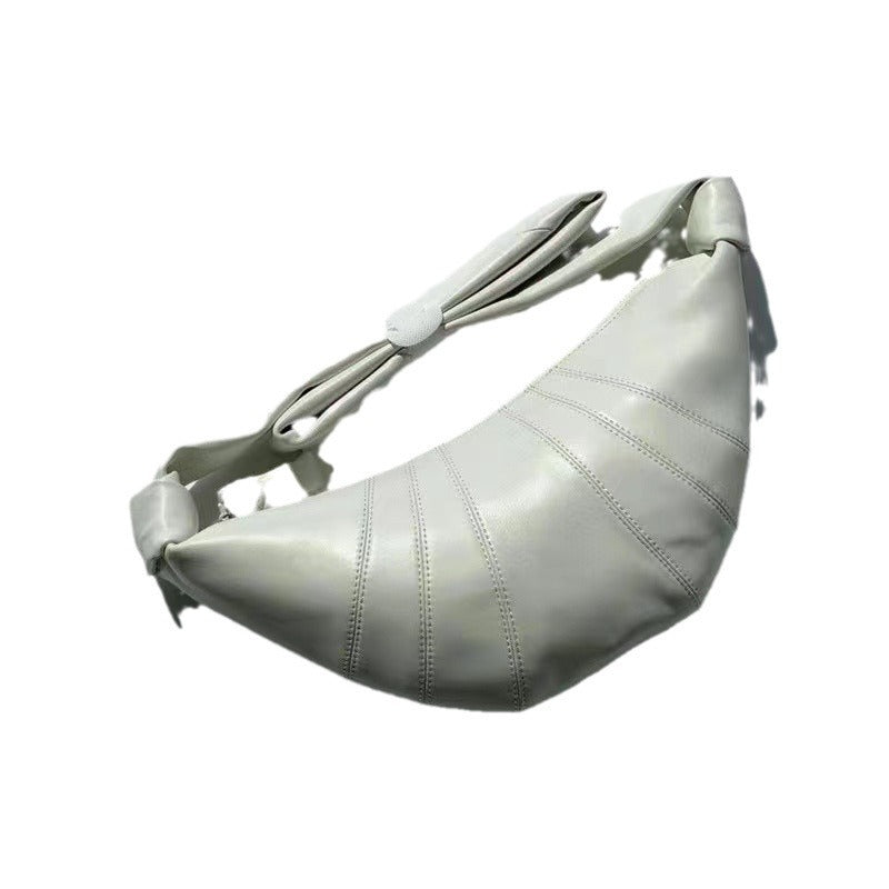 Leather Niche Daily Sheepskin Dumpling Bag in Multiple Colors - sheepskin dumpling bag fashion leather niche daily