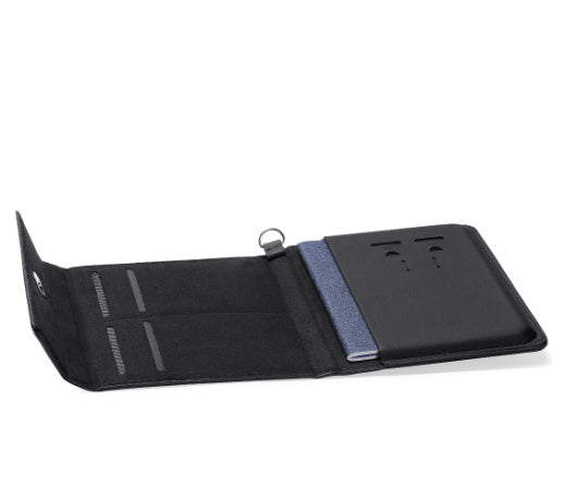 Leather Passport Jacket with Solid Color Cowhide for Men and Women - Teleplus leather passport jacket color cowhide