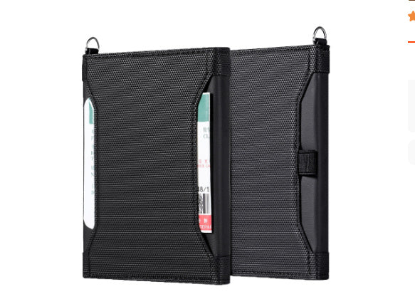 Leather Passport Jacket with Solid Color Cowhide for Men and Women - Teleplus leather passport jacket color cowhide