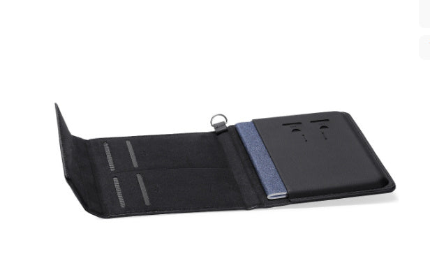 Leather Passport Jacket with Solid Color Cowhide for Men and Women - Teleplus leather passport jacket color cowhide