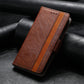 Leather Phone Case for Samsung Fold4 5G with Bracket Card Holder - Teleplus fold4 5g phone bracket card holder case