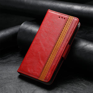 Leather Phone Case for Samsung Fold4 5G with Bracket Card Holder - Teleplus fold4 5g phone bracket card holder case