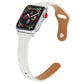 Leather reduced car line watch strap - Leather Reduced Car Line Watch Strap for Apple Watch