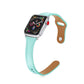 Leather reduced car line watch strap - Leather Reduced Car Line Watch Strap for Apple Watch