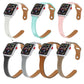 Leather Reduced Car Line Watch Strap for Apple Models 1-4 - leather reduced car line watch strap