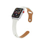 Leather reduced car line watch strap - Leather Reduced Car Line Watch Strap for Apple Watch