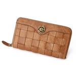 Leather Retro Wallet with Layer Cowhide and Antibacterial Design - Get Stylish First Wallets united states chf layer