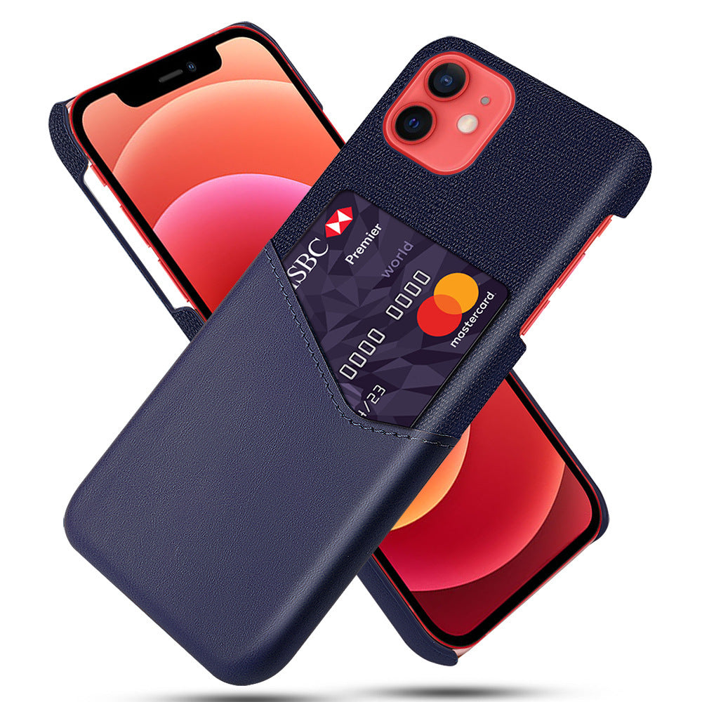 Leather Single Card Holster Case Cover - Leather Single Card Holster for iPhone 11Pro