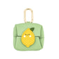 Leather Storage Bag for Food and Sandwiches with Lemon Egg Carrot Design - Teleplus