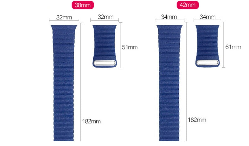 Leather strap - Leather Strap in Various Colors and Sizes