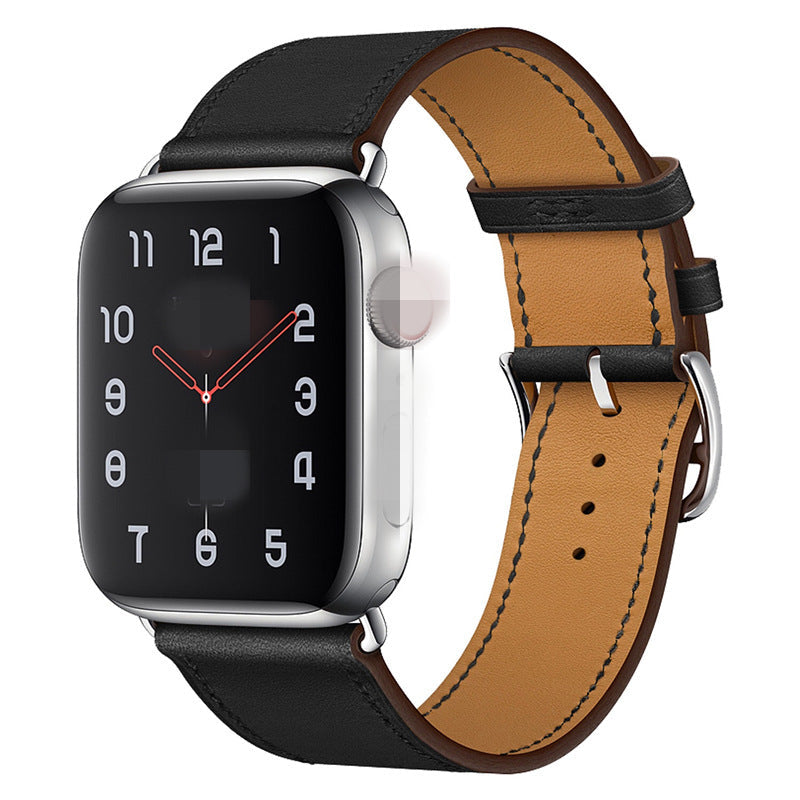 Leather Strap Fashion Strap Cowhide Strap - Leather Strap for Apple Watch 38 40mm 42 44mm