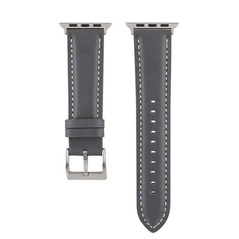 Leather Strap Iwatch7-1 SE Glossy Leather - Leather Strap for iWatch 7 and SE in Glossy Styles