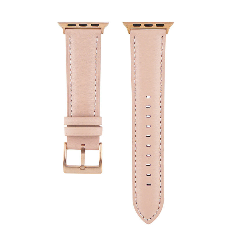 Leather Strap Iwatch7-1 SE Glossy Leather - Leather Strap for iWatch 7 and SE in Glossy Styles