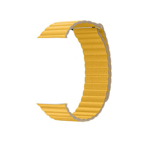 Leather Strap for Watches in White Black Blue Red 38MM 42MM the United States - Various Colors and Sizes united states