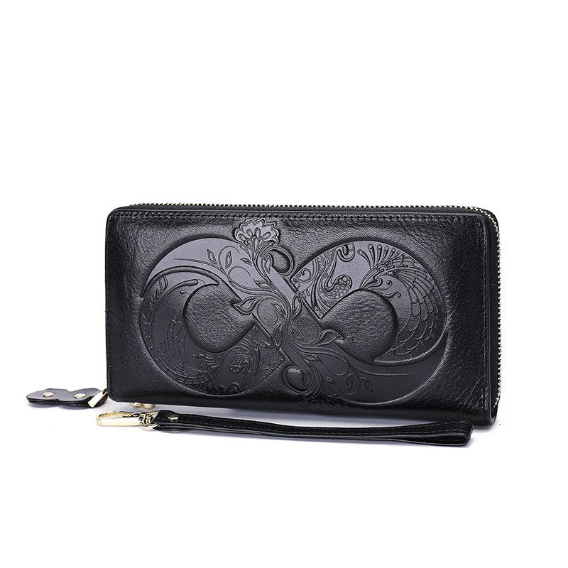 Leather Suitcase with Retro European Style in Multiple Colors for Women - Cowhide Chic Handbag Rebels united states chf