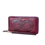 Leather Suitcase with Retro European Style in Multiple Colors for Women - Cowhide Chic Handbag Rebels united states chf