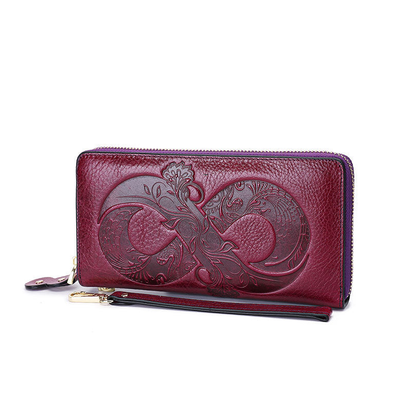 Leather Suitcase with Retro European Style in Multiple Colors for Women - Cowhide Chic Handbag Rebels united states chf