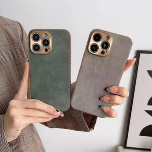 Leather Texture Phone Case - Leather Texture Phone Case for iPhone Models