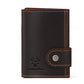 Leather Wallet for Men and Women in Neutral Colors USD CHF Chf - Pop-up RFID Holder Cards That Steal Back! united