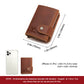 Leather Wallet for Men and Women in Neutral Colors USD CHF Chf - Pop-up RFID Holder Cards That Steal Back! united