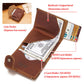 Leather Wallet for Men and Women in Neutral Colors USD CHF Chf - Pop-up RFID Holder Cards That Steal Back! united