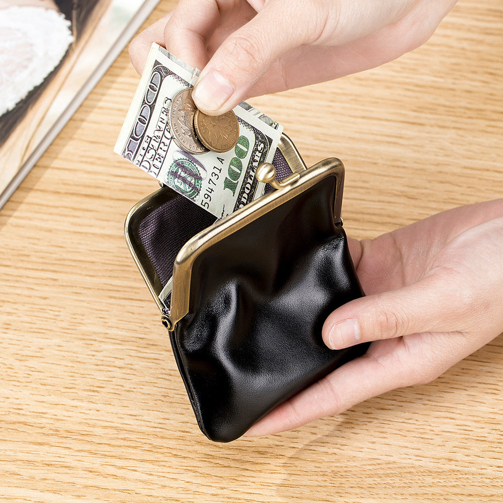 Leather Wallet with Solid Color Lining for Men and Women - Teleplus Colors