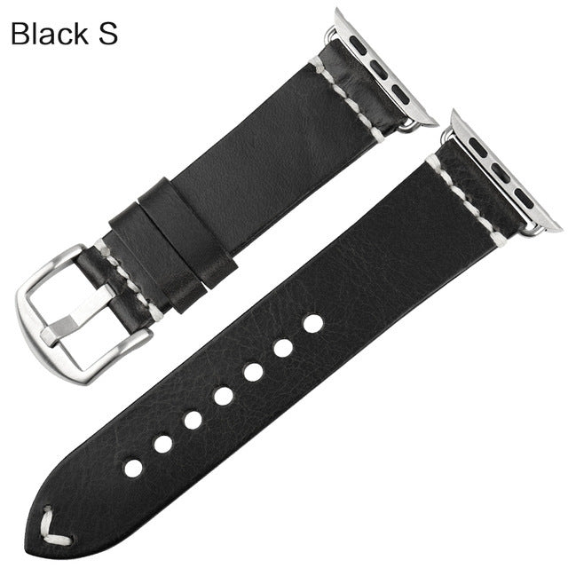 Leather Watch Belt Strap with Stainless Steel Buckle and Adapter - Upgrade Your Style a leather watch belt accessories