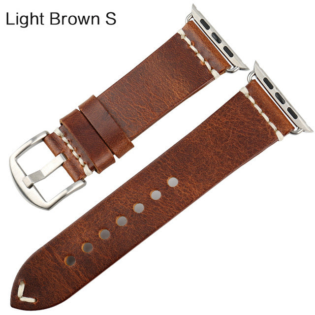 Leather Watch Belt Strap with Stainless Steel Buckle and Adapter - Upgrade Your Style a leather watch belt accessories