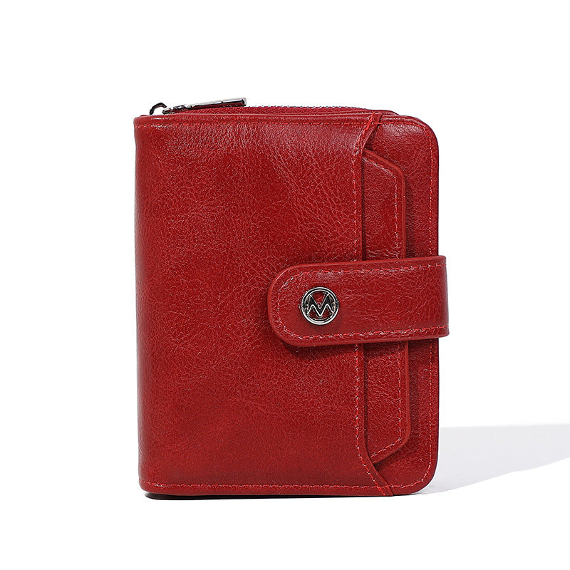 Leather Women’s Wallet with Multiple Color Options and Card Storage - Teleplus