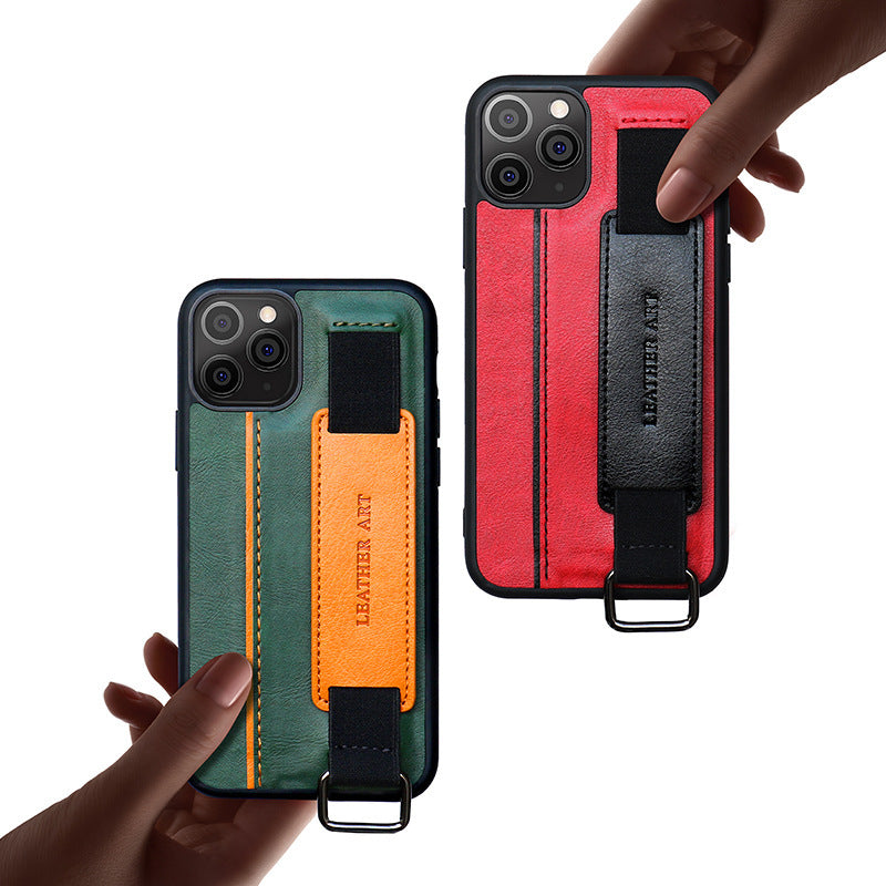 Leather Wristband Phone Case - Leather Wristband Phone Case for Convenient