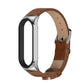 Leather Wristband Simulation for Xiaomi with Microfiber and Metal Accents - Laughing Leather: General Purpose Magic