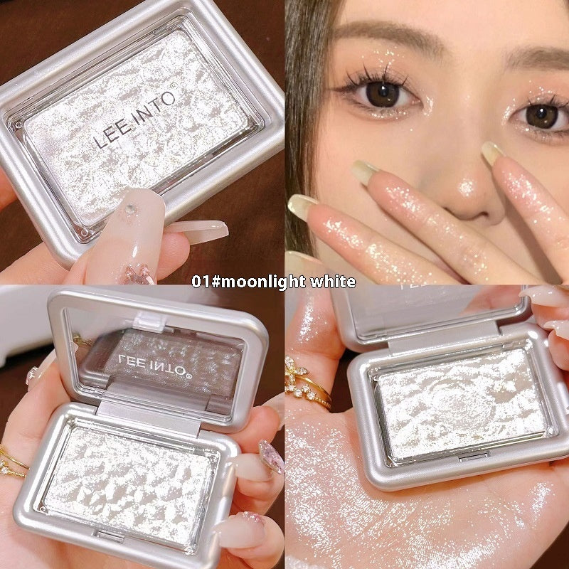 Leeinto Dream Buoy Highlight Eyeshadow Set in Moonlight White Champagne Gold - leeinto dream buoy highlight eyeshadow
