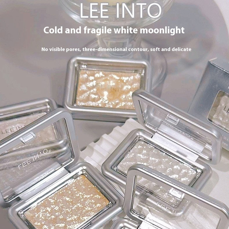Leeinto Dream Buoy Highlight Eyeshadow Set in Moonlight White Champagne Gold - leeinto dream buoy highlight eyeshadow