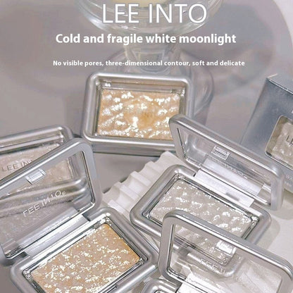 Leeinto Dream Buoy Highlight Eyeshadow Set in Moonlight White Champagne Gold - leeinto dream buoy highlight eyeshadow