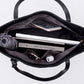 Leisure Travel Suitcase with Large Capacity Tote Texture and Multiple Pockets - Teleplus large capacity tote texture