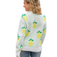 Lemon Streetwear Pullover Sweatshirt Unisex Long Sleeve Polyester S-XL - Teleplus