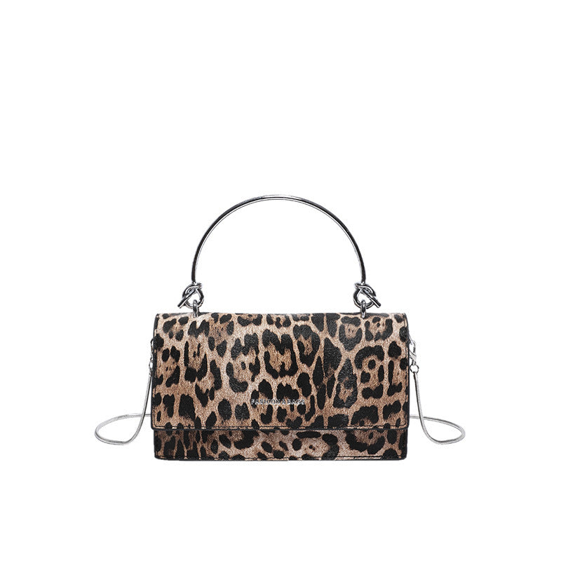 Leopard Print PU Crossbody Bag for United States and CHF Travelers - Teleplus Shoulder united states chf shoulder bag
