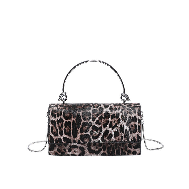 Leopard Print PU Crossbody Bag for United States and CHF Travelers - Teleplus Shoulder united states chf shoulder bag