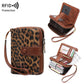 Leopard Print Storage Bag with Anti-Theft Card Slot and Various Animal Patterns - Teleplus leopard print