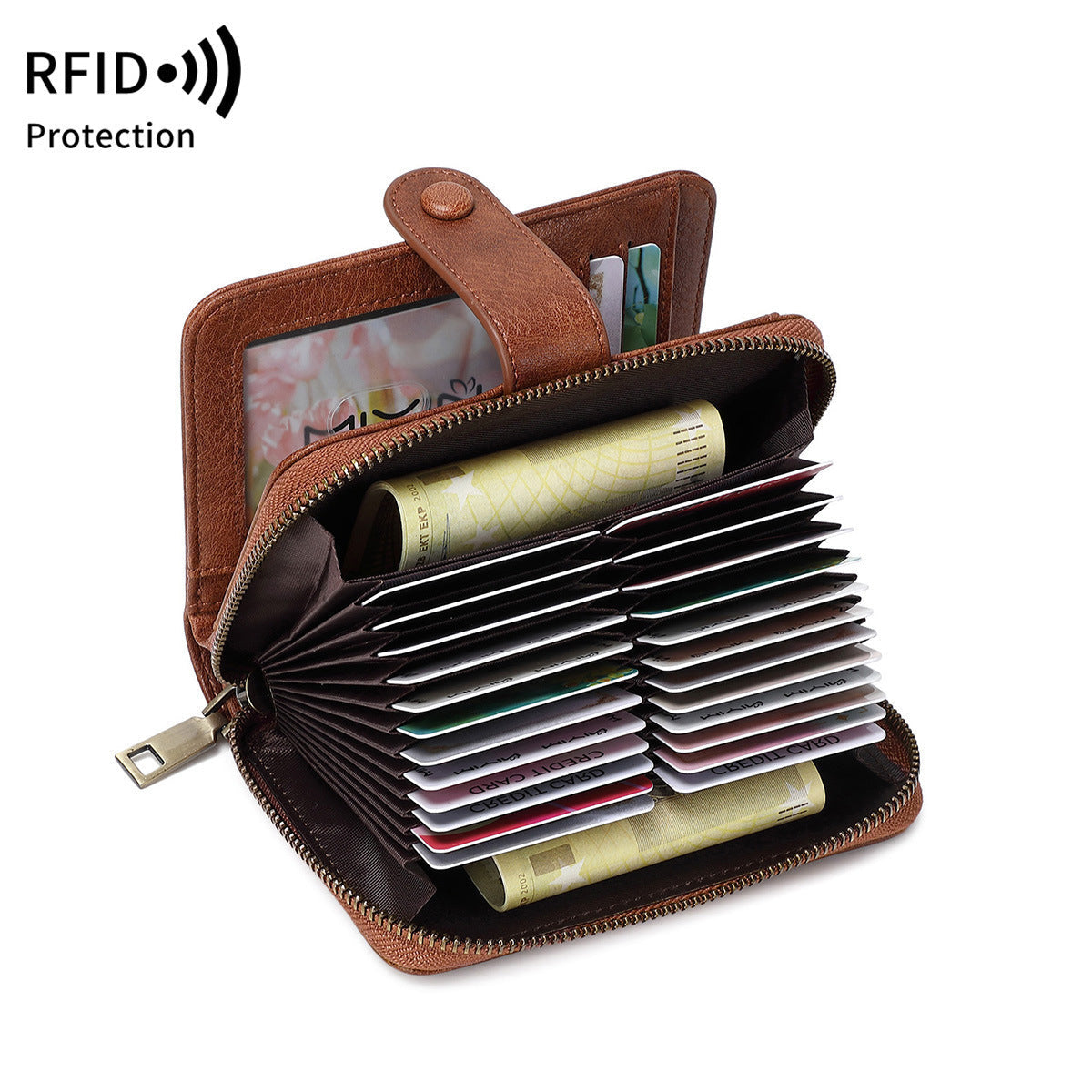 Leopard Print Storage Bag with Anti-Theft Card Slot and Various Animal Patterns - Teleplus leopard print