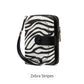 Leopard Print Storage Bag with Anti-Theft Card Slot and Various Animal Patterns - Teleplus leopard print