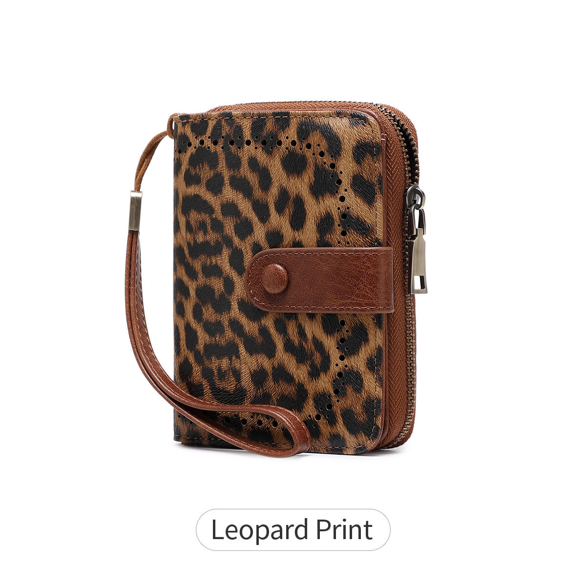 Leopard Print Storage Bag with Anti-Theft Card Slot and Various Animal Patterns - Teleplus leopard print