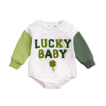 Letter Pattern Baby Cute Rompers Jumpsuit - Light Green Letter Pattern Baby Rompers Jumpsuit