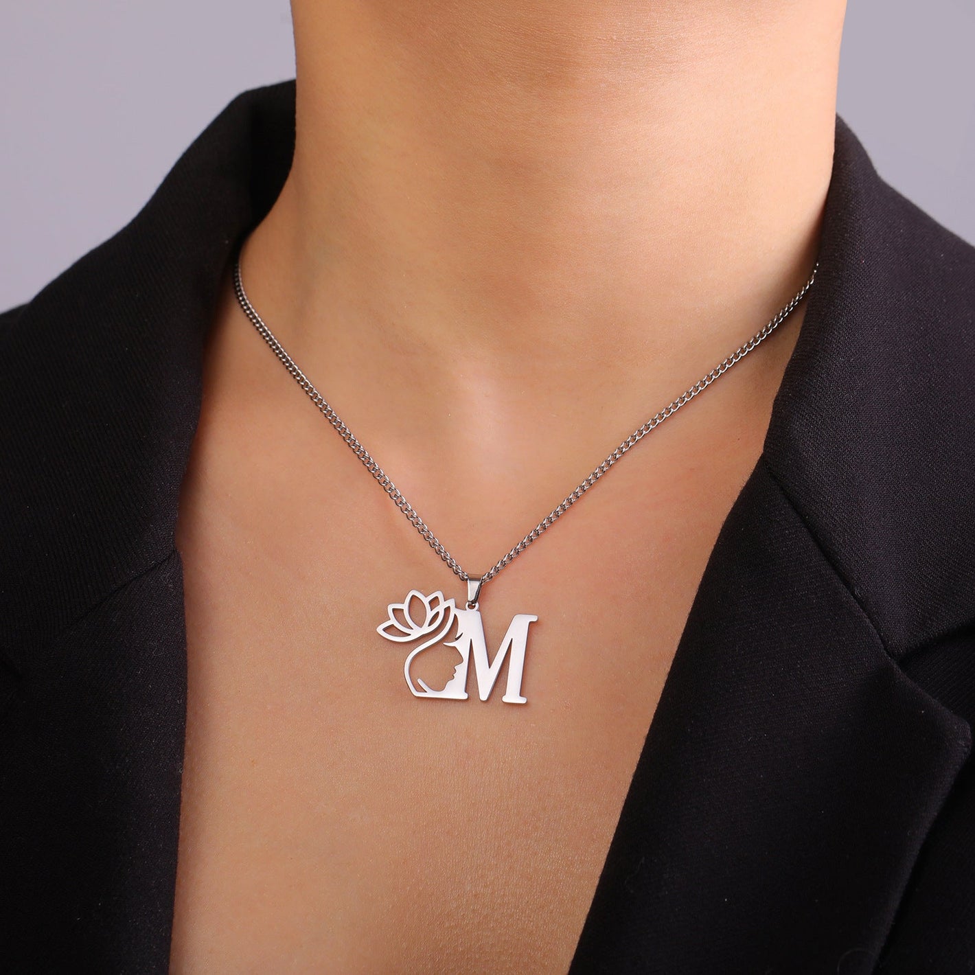 Stainless Steel Fashion Casual Cross Necklace with Gold Plating - for All Occasions stainless steel fashion casual