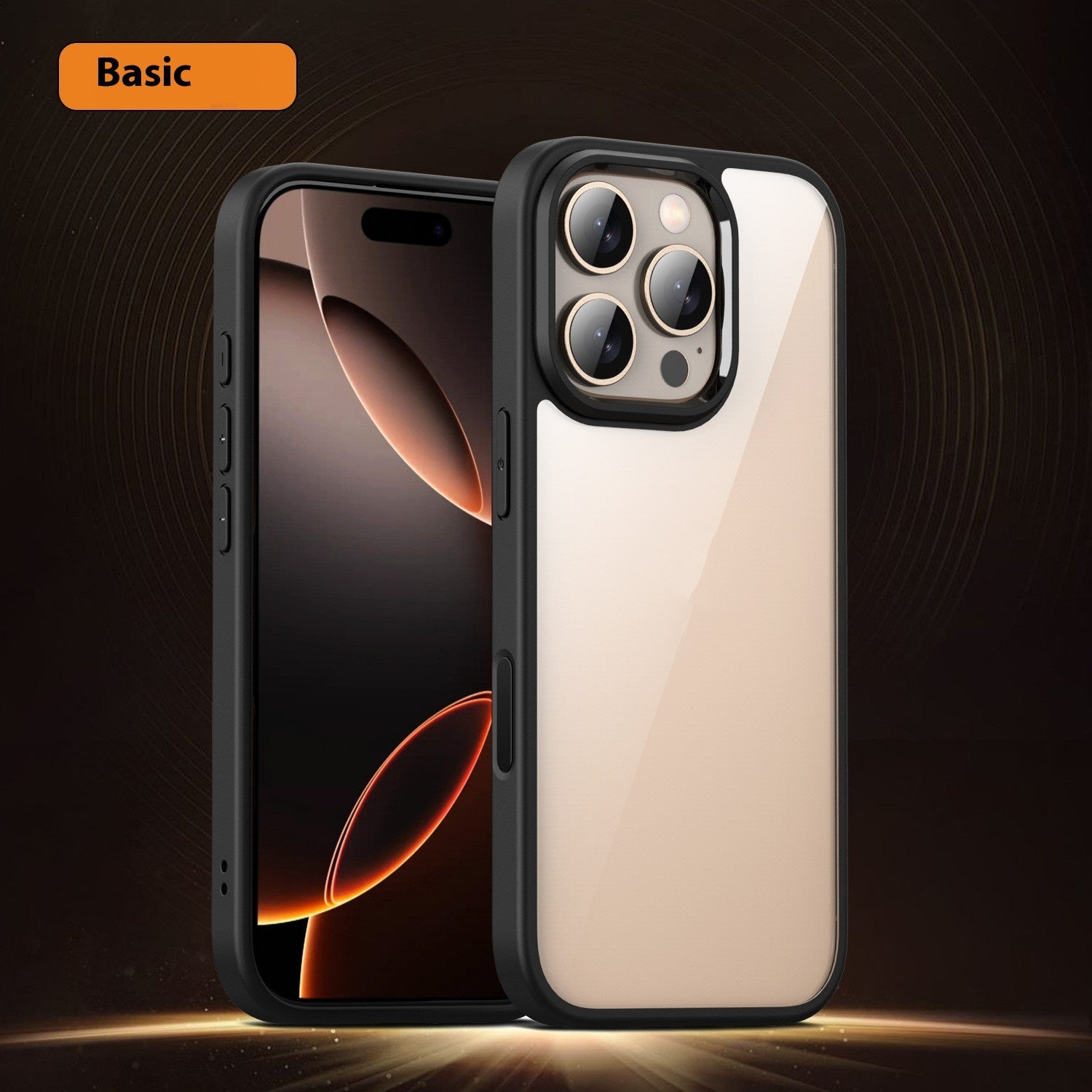 Light Black Transparent Magnetic Phone Case for Compatibility and Fall Prevention - Teleplus magnetic phone case