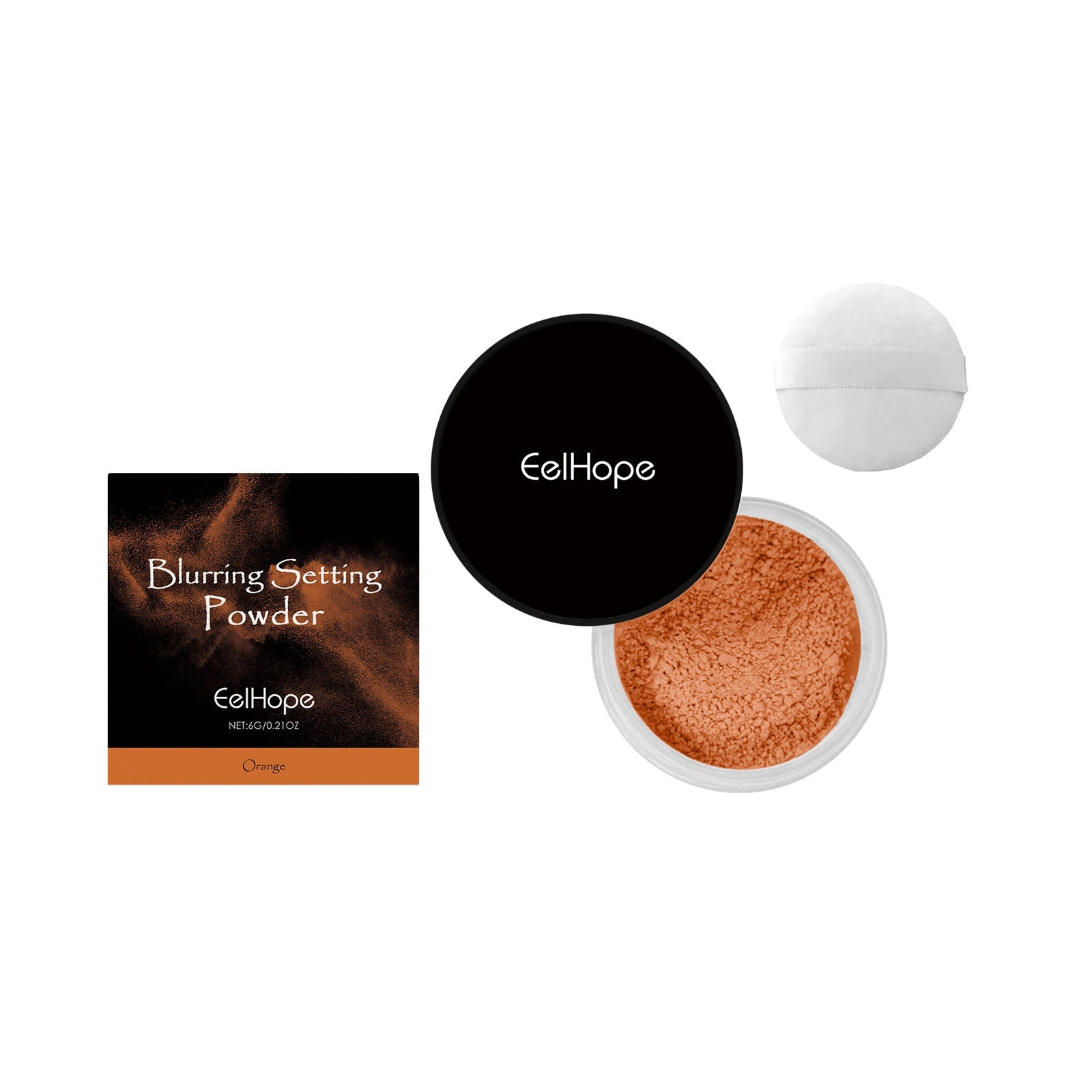 Light Delicate Makeup Powder in Brown and Pastel Shades - Teleplus makeup powder light delicate