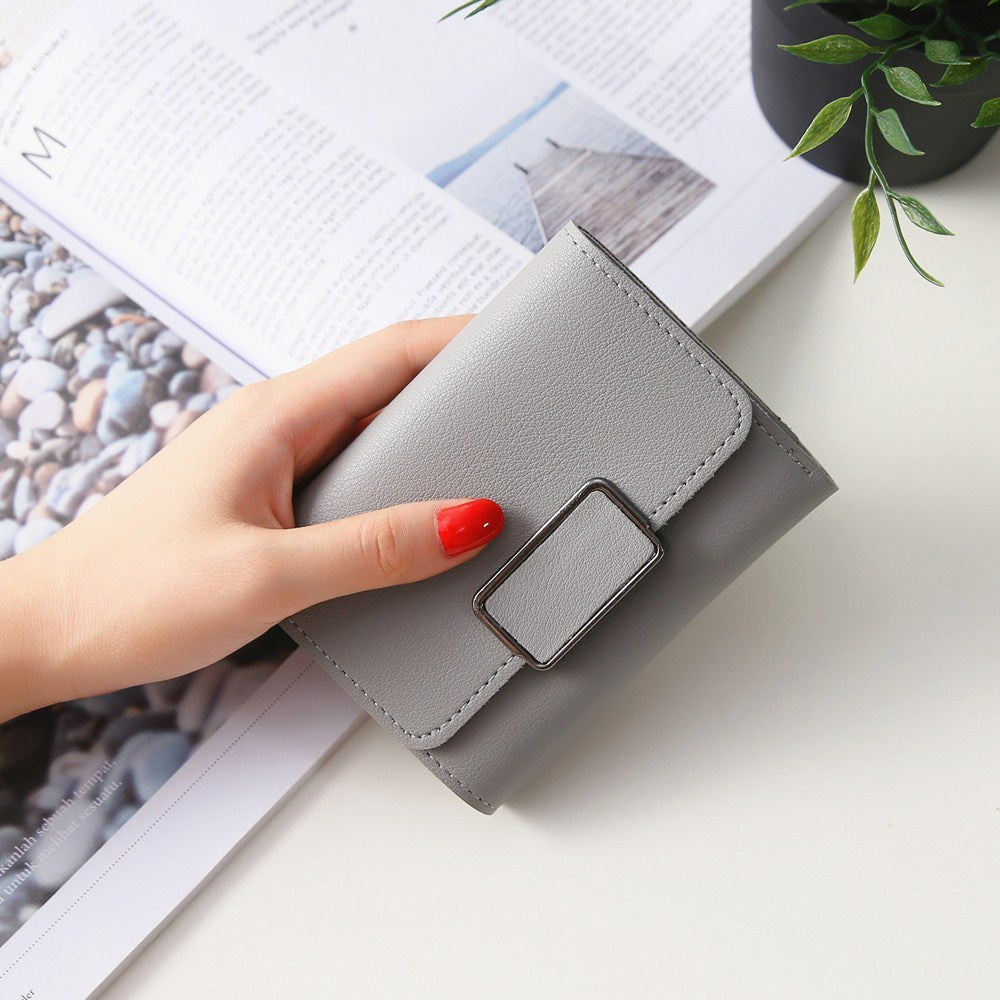 Light Gray Polyester Cotton Product with Small Battery for United States CHF - Chic Plaid Wallets That Fit Your Sass