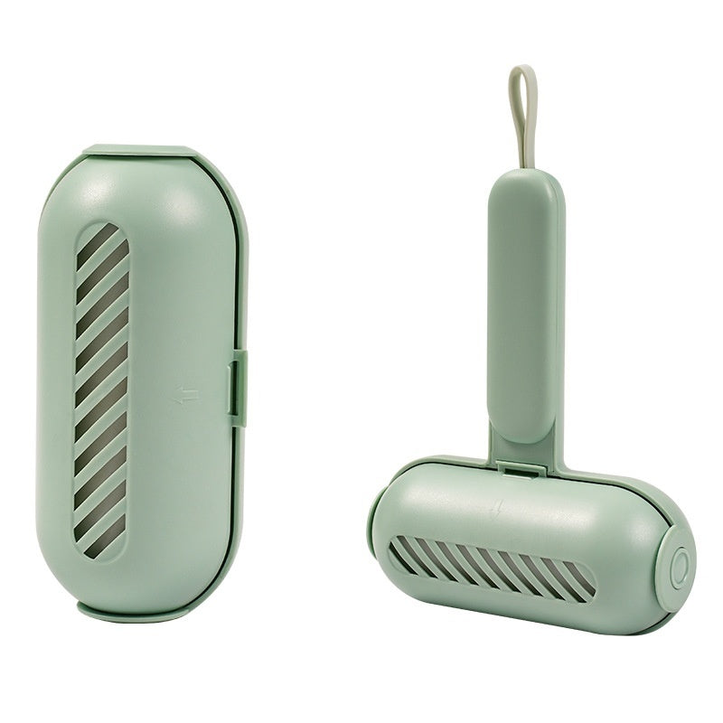 Light Green and White Gold Color Hand Grip Hair Remover Wax Warmer Roller - Teleplus white gold color light green hand